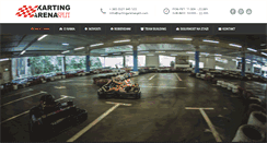 Desktop Screenshot of kartingarenasplit.com